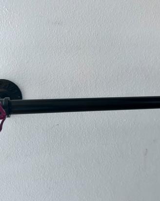 Porta rotolo carta cucina industrial vintage