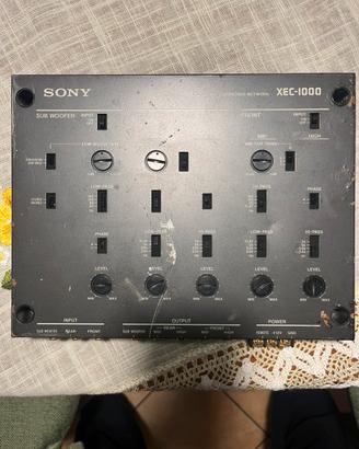 SONY HEC-1000 crossover elettronico 4 vie