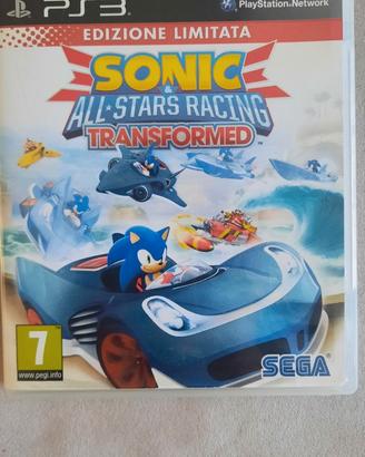Sonic e all star racing transformed ps3