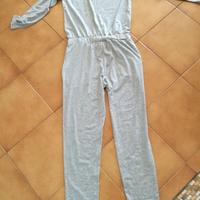 Tuta intera yoins donna grigia taglia s