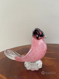 Statuetta in alabastro e vetro di Murano