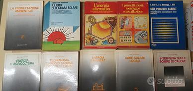 15 volumi pannelli solari e case passive - anni 90