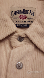 Camicia vintage Carrera in velluto