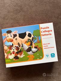 Puzzle L'allegra fattoria 24 pezzi