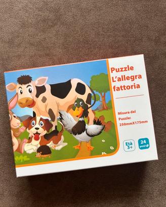 Puzzle L'allegra fattoria 24 pezzi