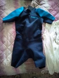 mutina termica nuoto Olaian neoprene 2/4 anni 
