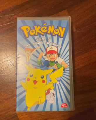VHS prima puntata Pokemon 1999