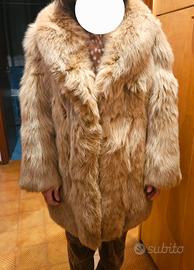 pelliccia di volpe chiara