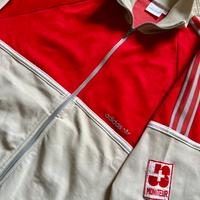 Rara Giacca Tuta Adidas Vintage Svizzera FC Lutry