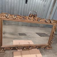 Specchio stile barocco grande / trasporto 