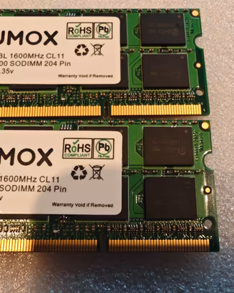 16GB DDR3L SODIMM 204
