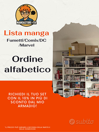 Lotto Manga vari - Fumetti/Marvel/Comix/DC