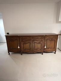 CREDENZA STILE LUIGI XV / PROVENZALE IN LEGNO