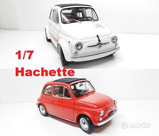 Fiat 500 e Abarth 695ss - 1/7 Hachette Tanomodels