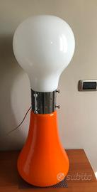 Lampada da terra birillo vintage anni 70 Murano