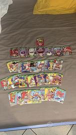 Lotto carte Skifidol con 8 carte strofina e svieni