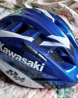 Casco Kawasaki Omologato taglia 48/52 cm