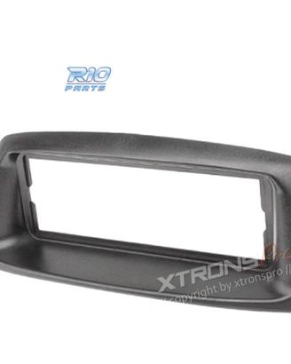 CORNICE NERA RADIO 1-DIN PER FIAT
