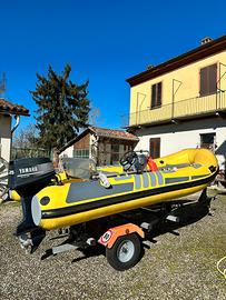 Gommone stingher +motore yamaha 25 cv
