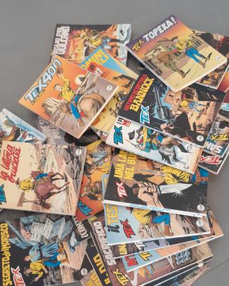 Fumetti Tex dal n.250 al n.418 anni 1981/1995