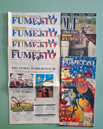 Il Mensile Del Fumetto #1-8 serie completa Splash 