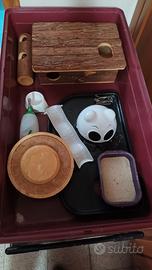 Gabbia criceto grande + accessori extra