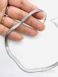 Collana girocollo donna argento sterling 925