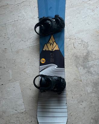 Snowboard CAPRABIANCA 151 + attacchi SALAMON