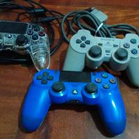 Lotto Controller / Joystick PlayStation 1 e 4 (HS)