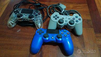 Lotto Controller / Joystick PlayStation 1 e 4 (HS)