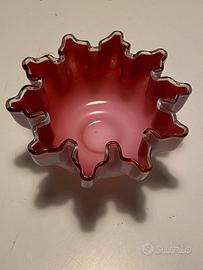 VASO FENTON A FAZZOLETTO VETRO DI MURANO