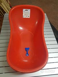 Vaschetta bagnetto bimbo con tappo scarico poupy