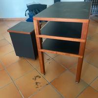 Set tavolini in vero legno