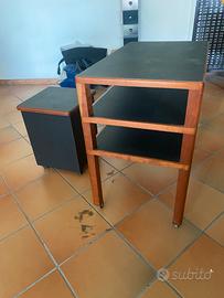 Set tavolini in vero legno