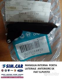 MANIGLIA INTERNA PORTA SX FIAT G.PUNTO
