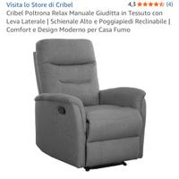 Poltrona reclinabile