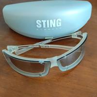 occhiali da sole e custodia originali Sting