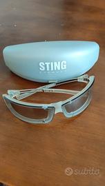 occhiali da sole e custodia originali Sting