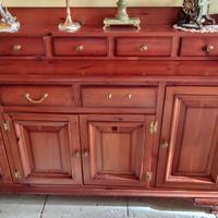 credenza 7 cassetti e 4 ante