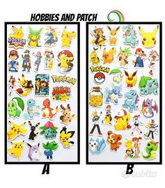25 Adesivi stickers Pokémon Pikachu ash - Collezionismo In vendita