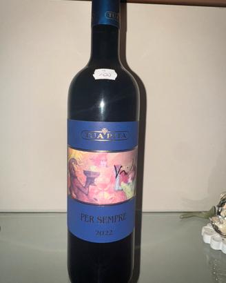 Vino rosso tua rita per sempre