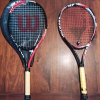 Racchette da tennis Wilson e Tecnifibre