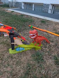 hot wheels city squalo+ cobra coil+sfida al trex