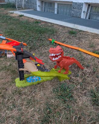 hot wheels city squalo+ cobra coil+sfida al trex
