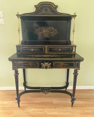 Scrittoio Bonheur-du-jour Boulle Napoleone III