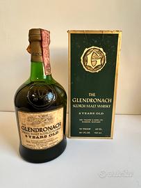 Glendronach Whisky 8YO anni 70