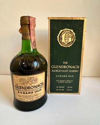 Glendronach Whisky 8YO anni 70