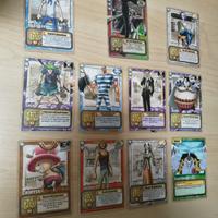 Lotto 11 carte da gioco OnePiece