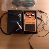 Boss DS1+Cavo chitarra+Cavo pedali+adattatore 4 pe