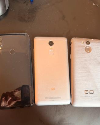 3 smartphone usati – funzionanti – prezzo basso